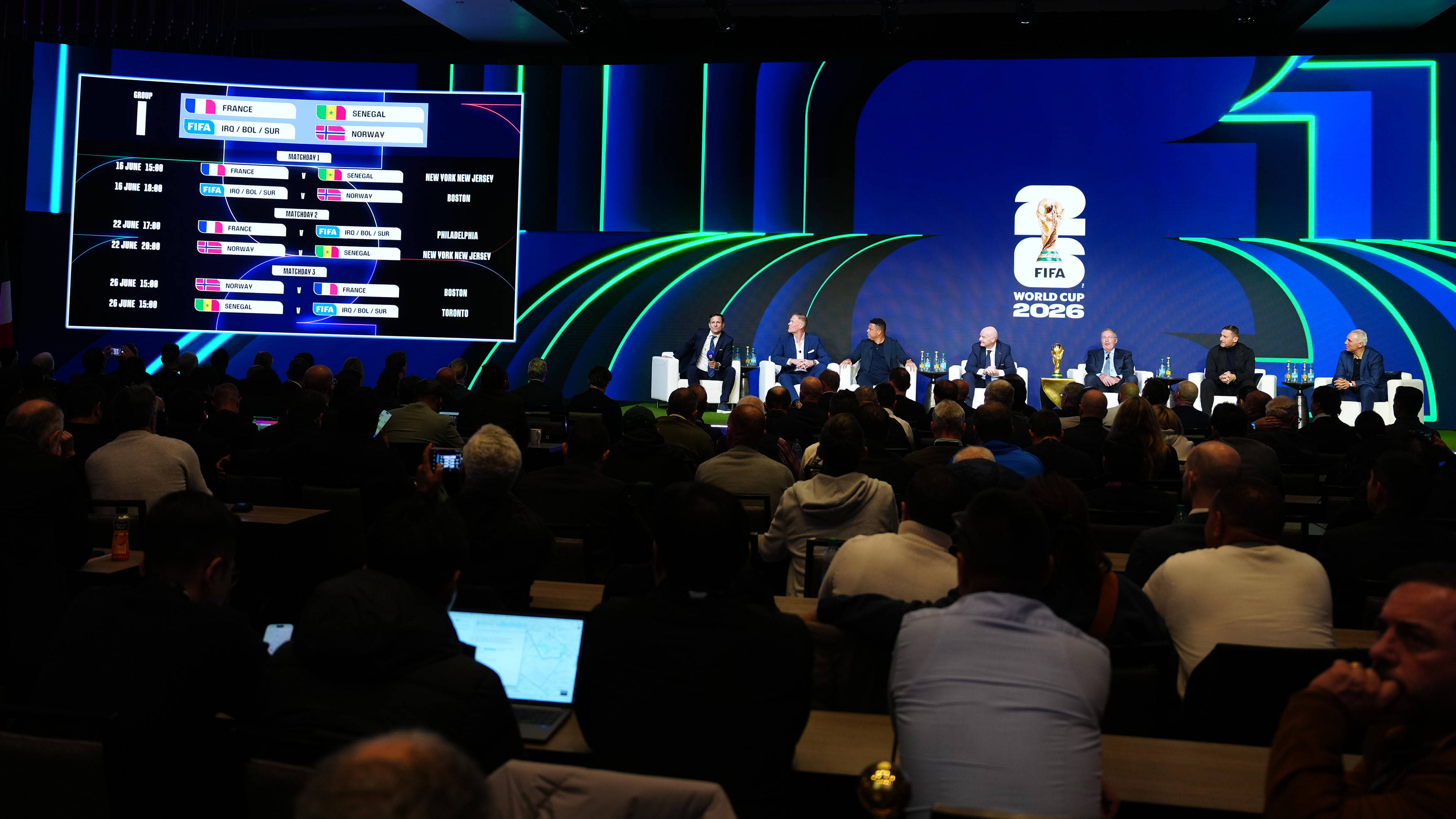 （体育）足球——2026美加墨世界杯赛程公布